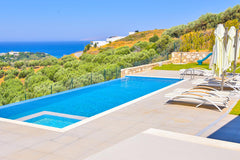 Villa Antheklia is a unique sea view villa in Agia Pelagia, 1000 meters from the Chania, Greece Villa Antheklia, 3 BD, private pool, sea views! Entire villa vacation rental 19937009
