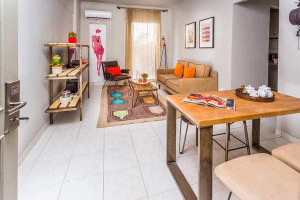 Elegant one bedroom Suite under the Acropolis with two balconies  for a high qua Athens, Greece Aris Athens Suites - K1 Suite Entire rental unit vacation rental 7385886