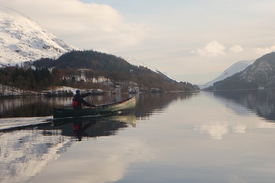 Canoe on Derwent Water  Private Tours and Travel Guide Europe London CITY Keswick Destination Tour