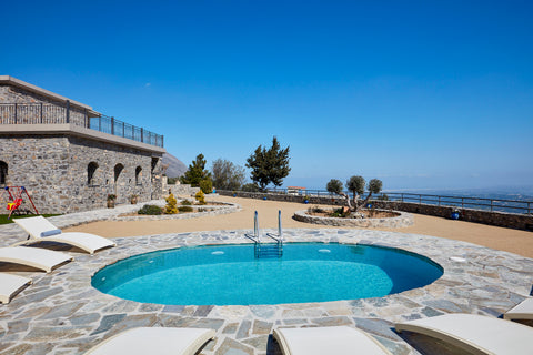 An Iconic Villa, with Private Pool, BBQ, Outdoor Playground & Captivating Views< Greece Irma Villa, a Secluded Sanctuary Entire villa vacation rental 48706367