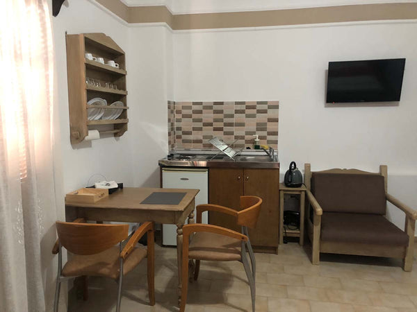 Situated close to the harbour under the ancient acropolis mount of Karpathos tow Greece Philoxenia Studio 7 Entire condo vacation rental 27098013