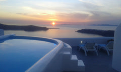 This traditional renovated apartment is built on the top of Caldera rim with a m Imerovigli, Greece Junior Caldera Sea and Sunset view Entire condo vacation rental 12827703