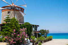 280 Square Meters Stunning beachfront 15th century Windmill sleeps up to 9 peopl Greece Mythica Tower Mill Beach House Windmill in Rhodes Windmill vacation rental 36466784