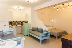 Fresh, modern and comfortable Veraman apartment is an ideal choice for a couple   Veraman Firostefani Entire rental unit vacation rental 38516768