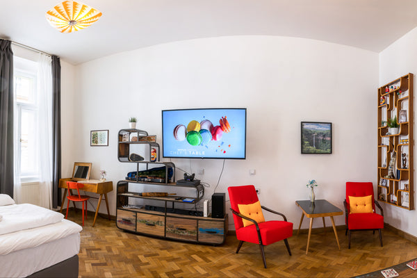 Our apartment is located on the 3rd floor of a historical building in the great  Prague, Czechia Travell Ap. & Beer Tap Entire rental unit vacation rental 27105291