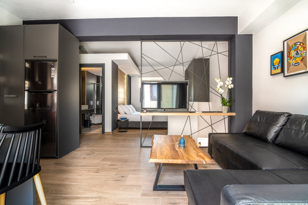 The Loft Suite, an apartment of minimal design and whose construction was comple Chania, Greece MOS Luxury City Suites The 