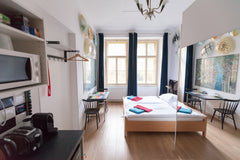 - 3 MINUTES BY WALK FROM THE WENCESLAS SQUARE<br />- TRANSFER FROM/TO THE AIRPOR Prague, Czechia [4] flexible twin beds / kitchenette / bathroom Entire rental unit vacation rental 22050414