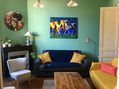 Au 3 eme étage d'un vieil immeuble, cet appartement de 73 m2 est spacieux et idé Bordeaux, France Plein cœur de Bordeaux Entire rental unit vacation rental 45889519