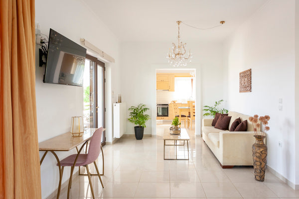Myrtia's 1 Bedroom Apartment with Seaview is a new apartment in the village of K  Myrtia's 1 Bedroom Apartment with Seaview Entire rental unit vacation rental 681026546538894993