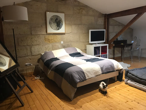 Chambre avec caractère qui occupe intégralement le dernier étage d’une échoppe s Bordeaux, France Très belle chambre privative / wc / douche Private room in townhouse vacation rental 35215869