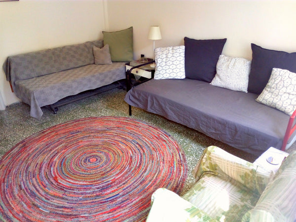 Ground floor apartment with front and back yard.  <br />Recently renovated and r Athens, Greece Turquoise Cozy Apartment Entire rental unit vacation rental 31278481