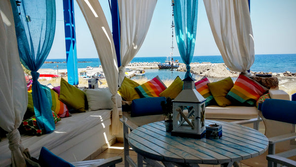 The property is just on the beach!!Front from the house is a small traditional h Paralimni, Cyprus Gabriel house on the beach Entire serviced apartment vacation rental 8811292