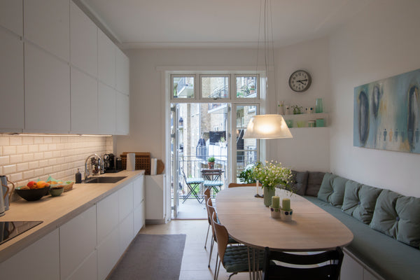 Enjoy this cozy and sunny 3-room apartment at 77 m2 – all renovated in 2017 - in Copenhagen, Denmark Child friendly oasis in a hip area - with balcony Entire rental unit vacation rental 18644649