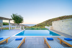 This unique villa will offer relaxation, comfort, elegance and privacy, providin Heraklion, Greece Sea view Villa | 6BR ★★★ 2 Private Pools Entire villa vacation rental 44489484