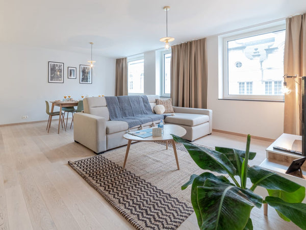 This beautiful two-bedroom apartment is full of light and the many windows are o Brussels, Belgium Sweet Inn | Lovely 2BR near Brussels Palace Entire rental unit vacation rental 40413683