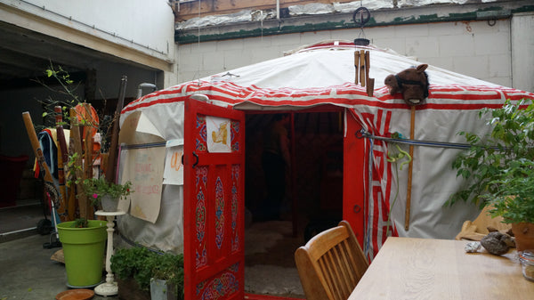 I moved to the south of Belgium: the Gaume region. It is also called the provenc Antwerp, Belgium Art Tout Yurt Yurt vacation rental 8104534