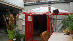 I moved to the south of Belgium: the Gaume region. It is also called the provenc Antwerp, Belgium Art Tout Yurt Yurt vacation rental 8104534