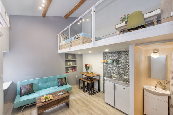 Bright and modern, Rea Studios offer a perfect home base for your exploration of  Rea Studio 3: Tinges of Grey Entire loft vacation rental 34560102