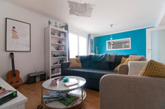 The apartment is about 100 m2 and has 2 bedrooms, large living room and a 20 m2  Vienna, Austria Rooftop apartment with terrace Private room in rental unit vacation rental 5172282