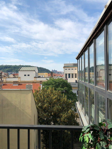The apartment is in Praha 5, area Andel, all  is around what do you need.  tram  Prague, Czechia Praha 5 LOFT - perfect castle view - HUGE BALCONY Private room in loft vacation rental 27060110