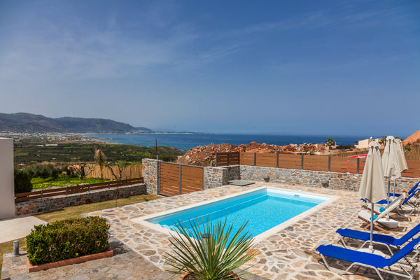 Our aim was to build a discreet stylish house of 100 m2 with private pool, in co Greece Dreams Villa Luxury Residence Entire villa vacation rental 611236808477992314