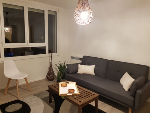 T2 40m² entièrement refait à neuf situé au 3° étage (sans ascenseur) à Mérignac  Mérignac, France Appartement agréable et moderne Entire rental unit vacation rental 30934030