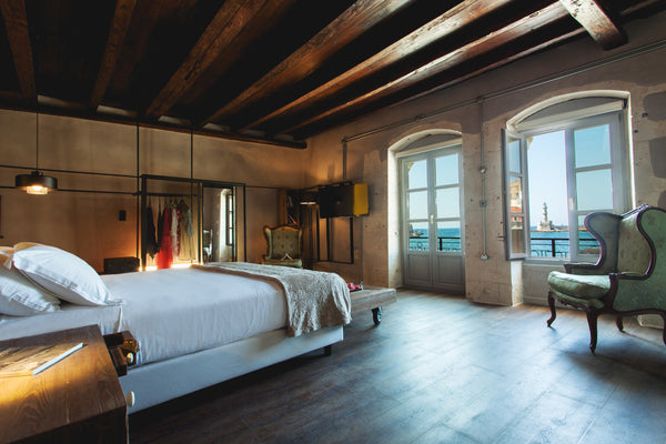 Unique designed suite perfectly located in the heart of Venetian harbor. It offe  ChaniaInn, Two-bedroom sea view suite Room in boutique hotel vacation rental 19350561