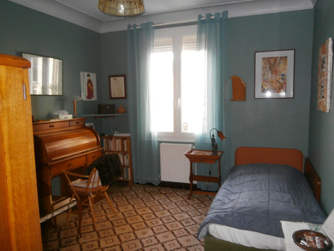 Chambre 1 personne chez l'habitant, au 1er étage dans maison avec jardin. Salle  Bordeaux, France Chambre centre Bordeaux Private room in townhouse vacation rental 21004838