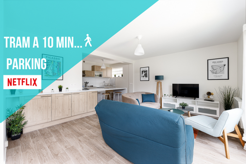 Pour vos séjours professionnels ou privés, venez profiter de ce très bel apparte Bordeaux, France Aux portes de Bordeaux★El Pablo★MindUrGuest Entire rental unit vacation rental 635542359660391713