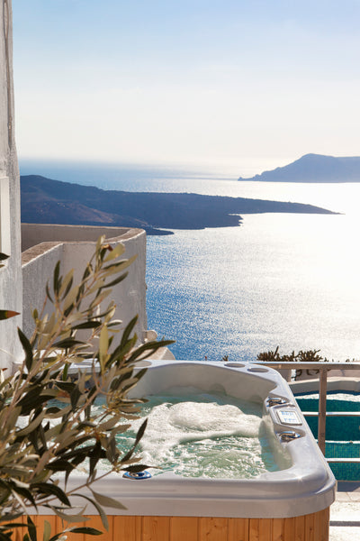 Originally a traditional Cycladic mansion built in 1809, this luxurious villa ha  1809 Villa Caldera Fira Entire rental unit vacation rental 11709643