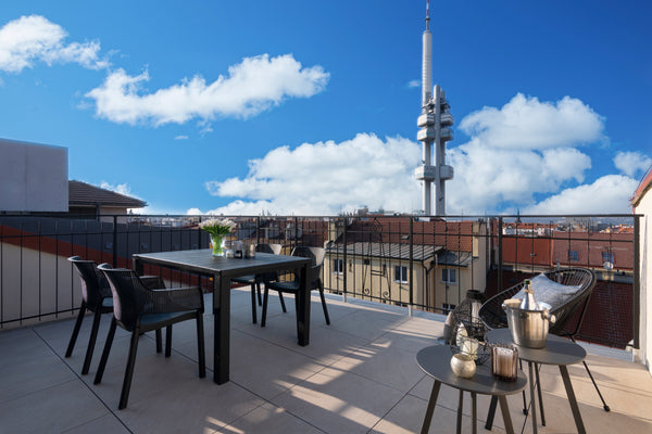 Spacious New apartment with terrace. Located close to the central district. Coul Prague, Czechia Executive Apartment with Rooftop Terrace and View! Entire rental unit vacation rental 589896602730667832