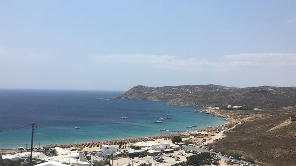Beautiful houses in Mykonos, overlooking Elia beach. The suite which shares a sw  Mykonos, Elia magnificent suite, unlimited views Cycladic home vacation rental 26051670