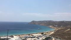 Beautiful houses in Mykonos, overlooking Elia beach. The suite which shares a sw  Mykonos, Elia magnificent suite, unlimited views Cycladic home vacation rental 26051670
