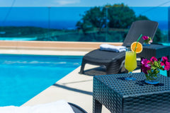A modern and fully equipped house, near the city of Chania, with panoramic sea v Tavronitis, Greece Chania Poolside Resort - Panoramic Seaview Lodging Entire home vacation rental 48838484