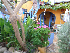 casa su due livelli, in un giardino, nel cuore della citta' medievale  con soppa Greece La Casa del frangipane . old town. Rodi Tiny home vacation rental 2142165