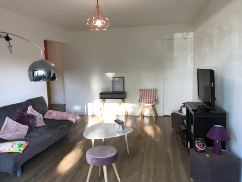 Très bel appartement de 64m² au 1er étage avec ascenseur dans résidence calme et Bordeaux, France GRAND T2 CALME ET CHARMANT AVEC BALCON MERIGNAC Entire rental unit vacation rental 20645110