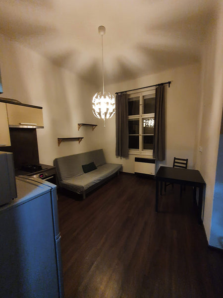 Clean, cleverly designed, quiet apartment in Vinohrady, Moskovska Street, near a England, United Kingdom Apt in Praha 10 with 2 beds, 2 desks, nr Tram 22 Entire condo vacation rental 637784960827530737