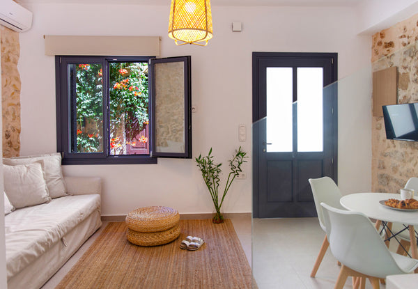 An independent residence of two floors is ready to accomodate you!On the ground  Rethimnon, Greece Orestis downtown home Entire home vacation rental 45185694