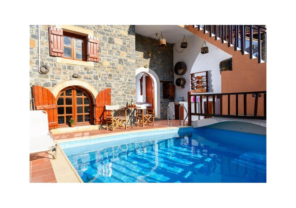 House with 1 Bedroom & Pool Clio or Erato is 2 traditional stone houses. They ar Rethimnon, Greece Traditional Homes-House 1 Bedroom& Pool-Clio/Erato Entire home vacation rental 52296705