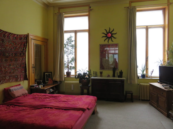Very beautiful and spacious appartment in the centre of Parvis de Saint-Gilles n Belgium Spacious flat w/ big garden! | Appart avec jardin! Private room in rental unit vacation rental 17707673