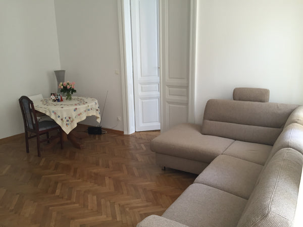 2nd floor, newly renovated, 52m2, spacious foyer, 2 same size rooms, high ceilin Vienna, Austria 2-room-appartment, Viennese flair Entire rental unit vacation rental 6685721