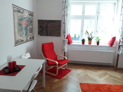 This ground floor garden flat is located in the heart of the famous Vinohrady ne Czechia Vinohrady garden apartment Entire rental unit vacation rental 9442774