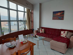 The apartment is located in the entrance of Sitia. It's just 3 minutes to the ce Sitia, Greece Glass Building Apartment Entire rental unit vacation rental 49140609