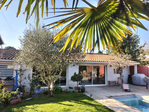 Logement indépendant 50 m2 avec piscine urbaine (sur terrain des propriétaires)  Taillan-Médoc, France Maison avec piscine aux portes de Bx + Médoc-Océan Entire guesthouse vacation rental 560651267975017362