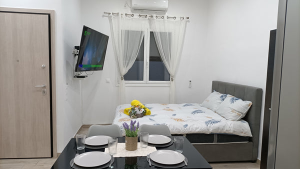 Wonderfully renovated, this cozy Studio is situated on a beautiful pedestrian st Larnaca, Larnaca, Cyprus Peaceful Oasis Studio near Metro and Tram Stations Entire rental unit vacation rental 42601851