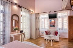 Luxury Suite with a balcony. This is a split level suite that is located at the  Zürich, Switzerland Luxury Suite with Loft and Sauna in the Old Town Entire serviced apartment vacation rental 31027095