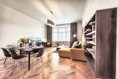 This spacious and modern apartment has an outstanding location directly in the c Prague, Czechia UM31 Spacious Two-Bedroom Serviced Apt. - Old Town Entire rental unit vacation rental 16959475