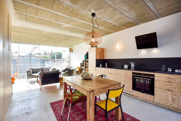 Maison d'architecte livrée en 2018.<br /><br />Le choix des matériaux apparents  Bordeaux, France Grande maison d'architecte Entire townhouse vacation rental 26255537