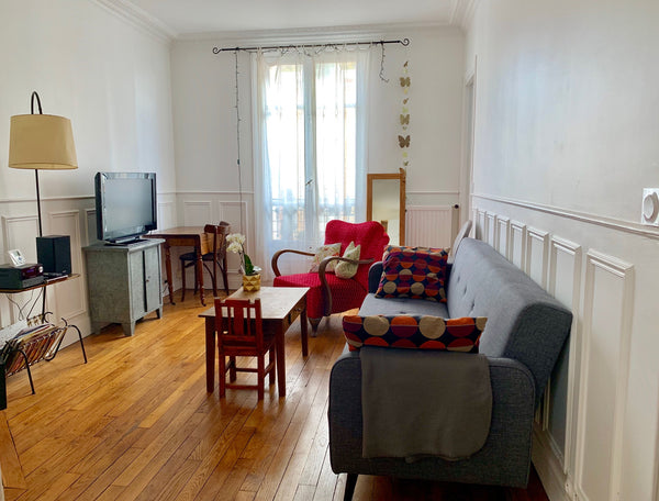 Charmant appartement de 44m2 du 19e siècle, typiquement parisien et refait à neu Paris, France Appartement chaleureux à 2m du Père Lachaise Entire rental unit vacation rental 24436315