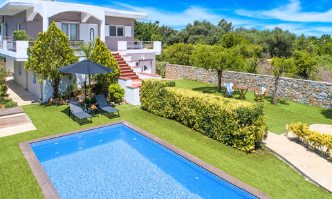 A recent renovation gave a fresh look and an elegant atmosphere where the distin London, United Kingdom Chania City Villa Heated Pool Entire villa vacation rental 43496784